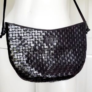 Christian Dior vintage leather crossbody bag